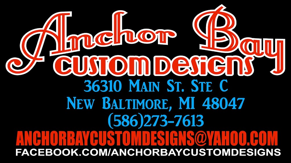 Anchor Bay Custom Designs | 36310 Main St Ste C, New Baltimore, MI 48047 | Phone: (586) 764-4747