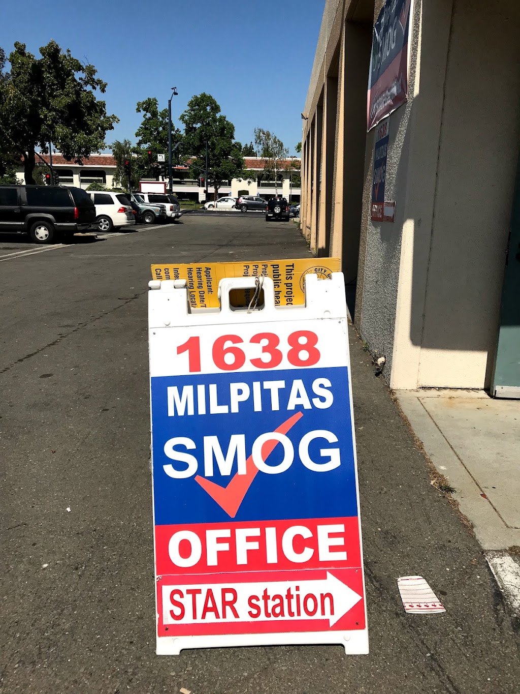Milpitas Smog Test Only | 1638 S Main St, Milpitas, CA 95035, USA | Phone: (408) 262-9885