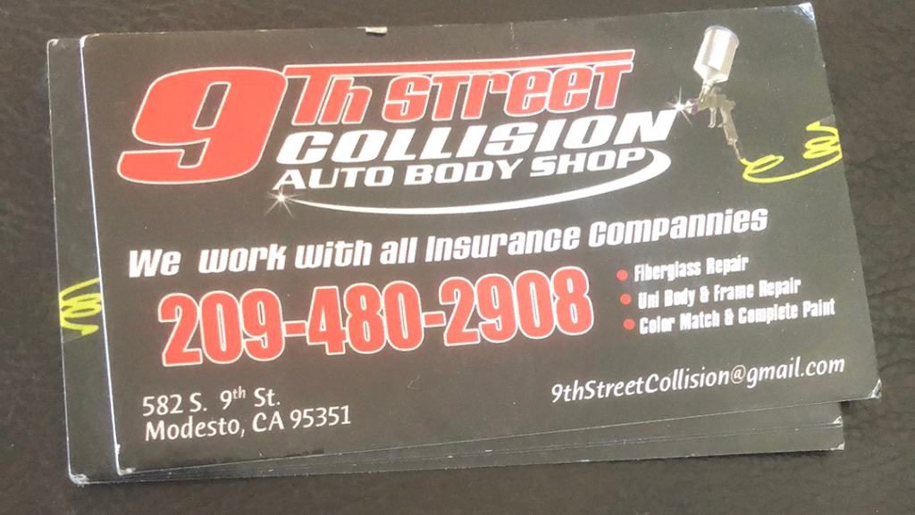 9TH STREET COLLISION AND TOWING | 582 S 9th St, Modesto, CA 95351 | Phone: (209) 480-2908