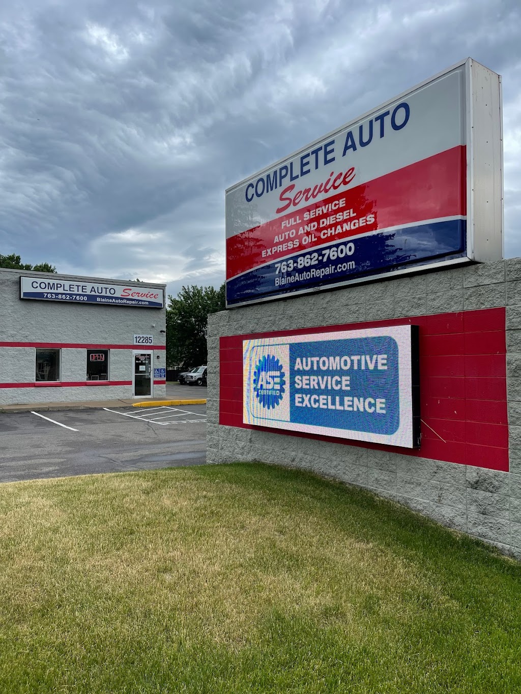 Complete Auto Service, Inc. | 12285 Aberdeen St NE, Blaine, MN 55449, USA | Phone: (763) 862-7600