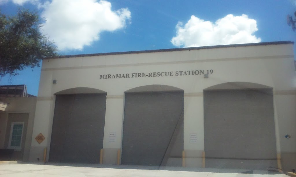 Miramar Fire-Rescue Station 19 | 6700 Miramar Pkwy, Miramar, FL 33023, USA | Phone: (954) 602-4801