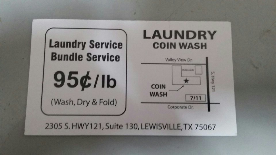 Coin Wash | 2305 S State Hwy 121 #130, Lewisville, TX 75067, USA | Phone: (214) 710-8203