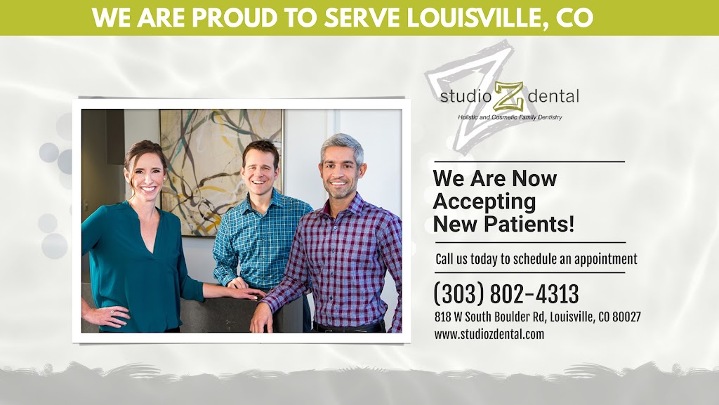 Studio Z Dental | 818 W South Boulder Rd, Louisville, CO 80027, USA | Phone: (303) 802-4313