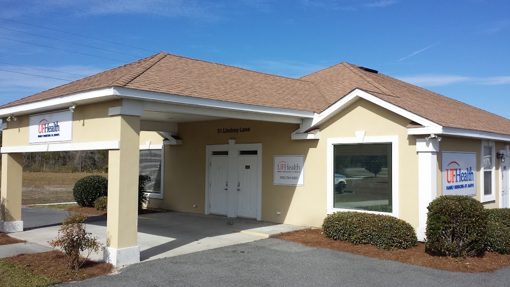 UF Health Family Medicine and Pediatrics - St. Marys | 51 Lindsey Ln, St Marys, GA 31558, USA | Phone: (912) 576-2344