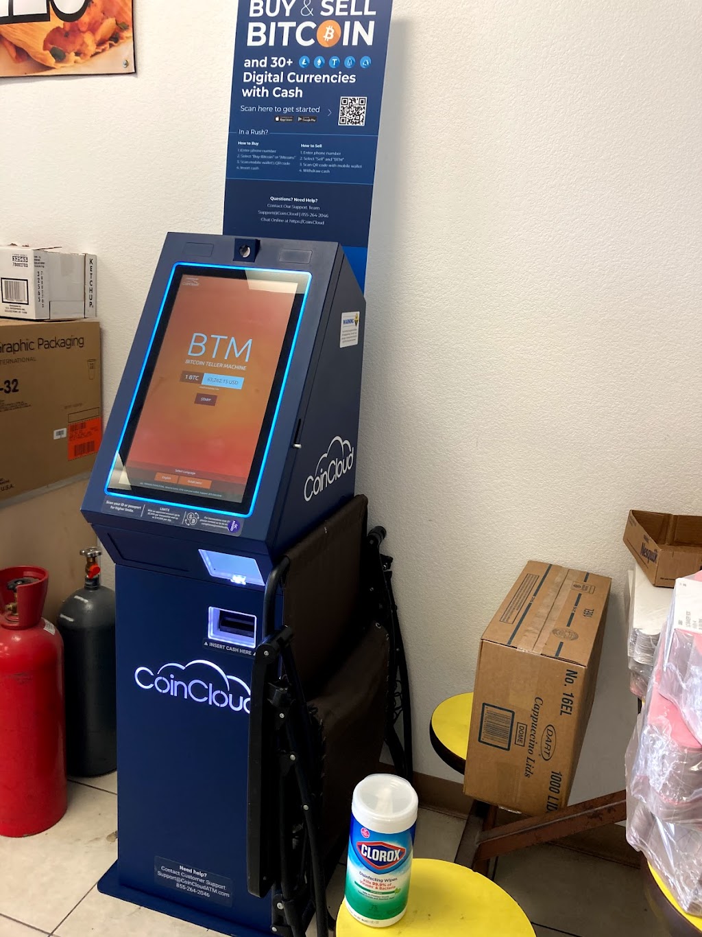 Coin Cloud Bitcoin ATM | 6530 S Decatur Blvd, Las Vegas, NV 89118, USA | Phone: (702) 941-8532