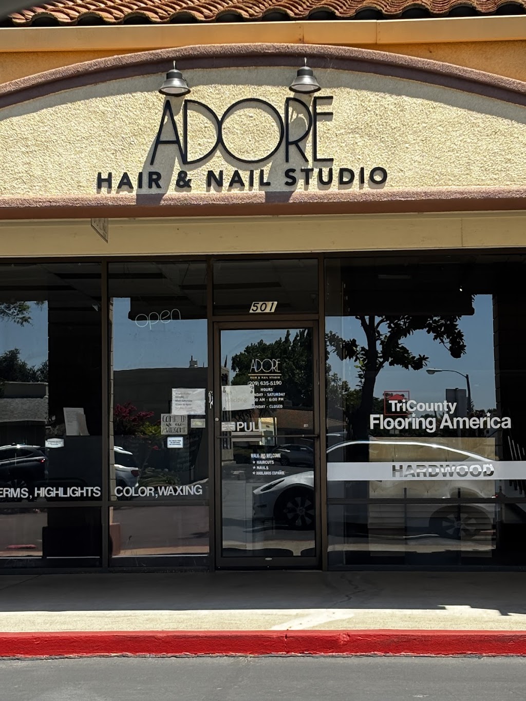 Adore Hair & Nail Studio | 501 Bellevue Rd, Atwater, CA 95301, USA | Phone: (209) 991-9040