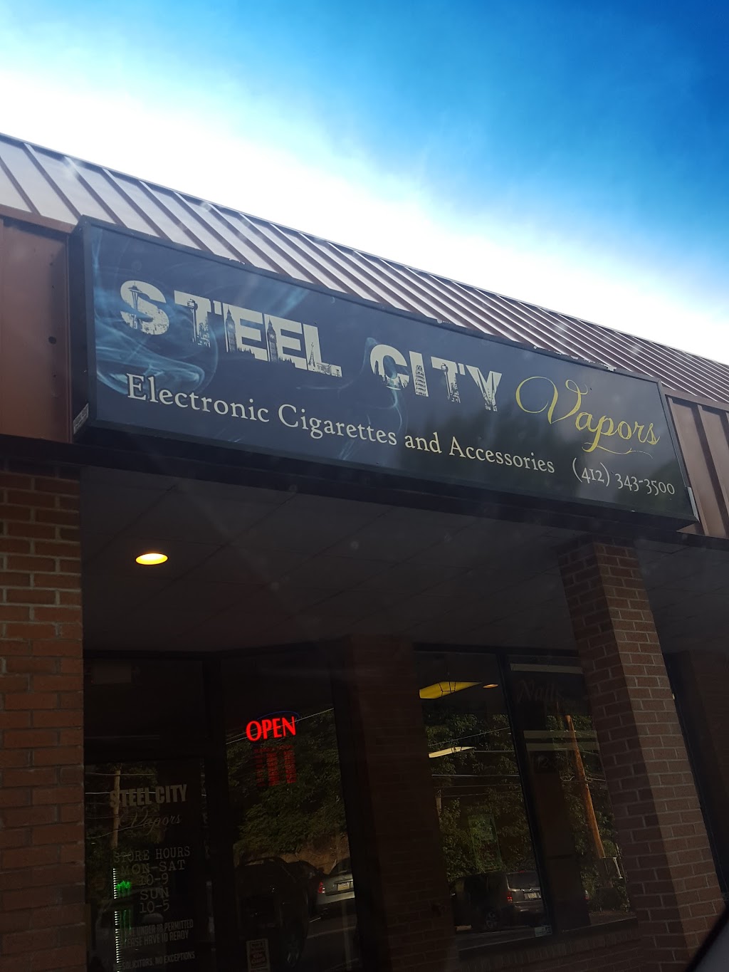 Steel City Vapors | 4136 Library Rd, Pittsburgh, PA 15234, USA | Phone: (412) 343-3500