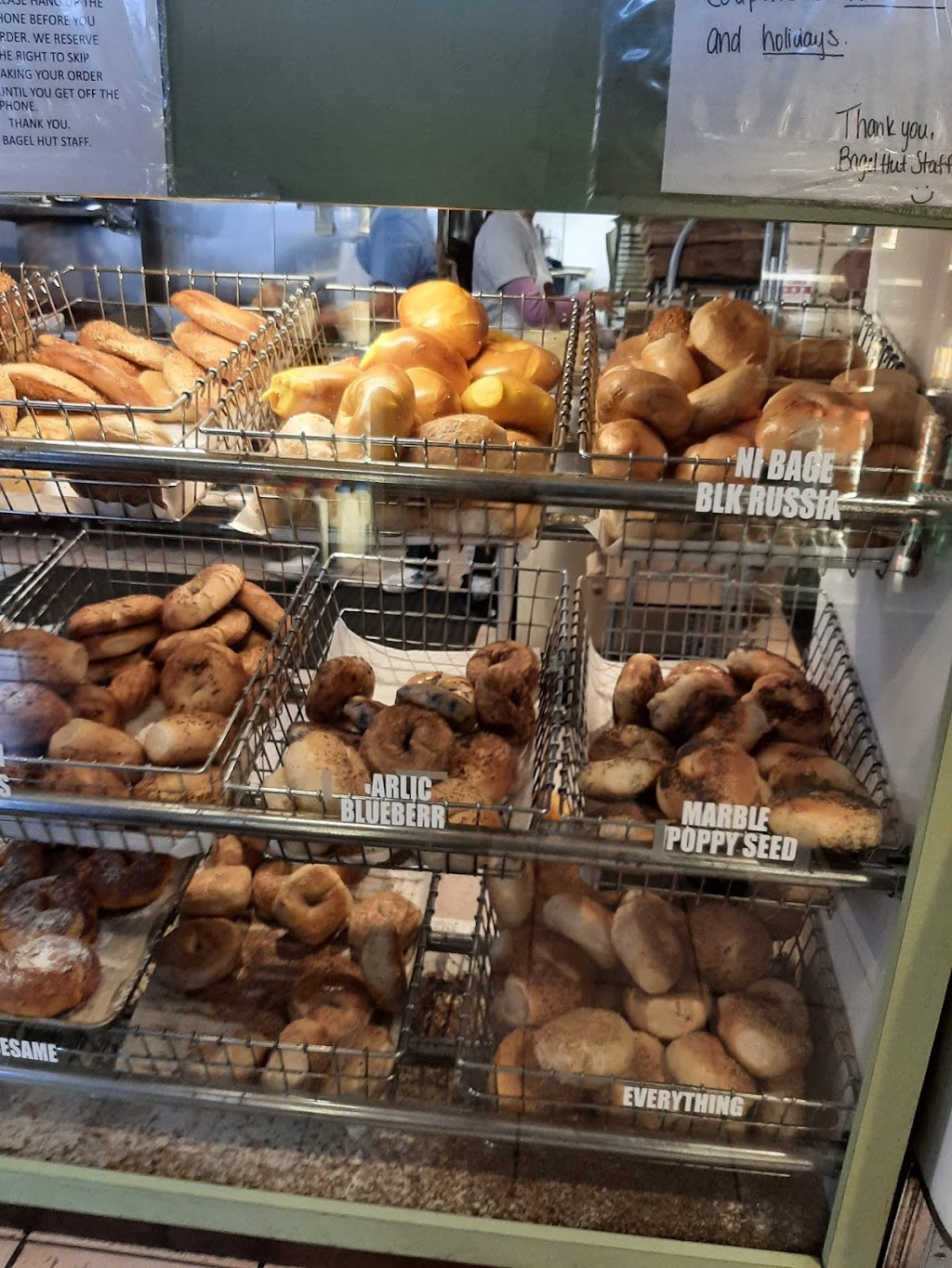 Bagel Hut | 1208 NJ-34, Matawan, NJ 07747, USA | Phone: (732) 765-1300