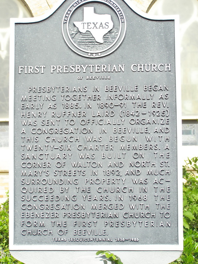 First Presbyterian Church | 908 N Washington St, Beeville, TX 78102, USA | Phone: (361) 358-5759