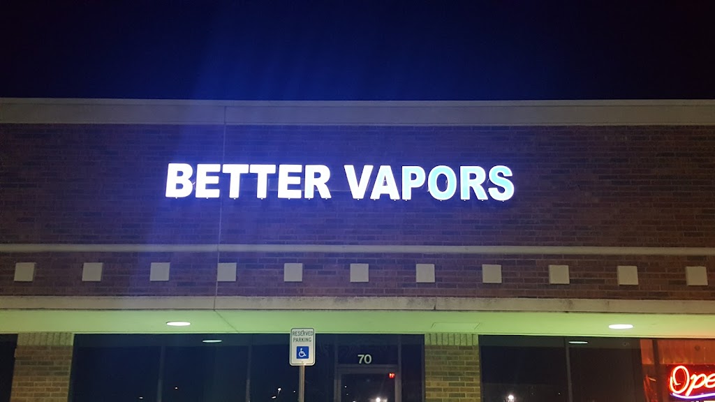 Better Vapors Allen Delta 8 and CBD Shop | 1223 W McDermott Dr #70, Allen, TX 75013, USA | Phone: (469) 795-6636