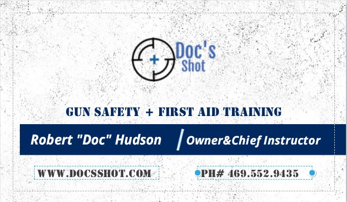 Docs Shot Training | 8830 Rex Ct, Waxahachie, TX 75167, USA | Phone: (469) 552-9435