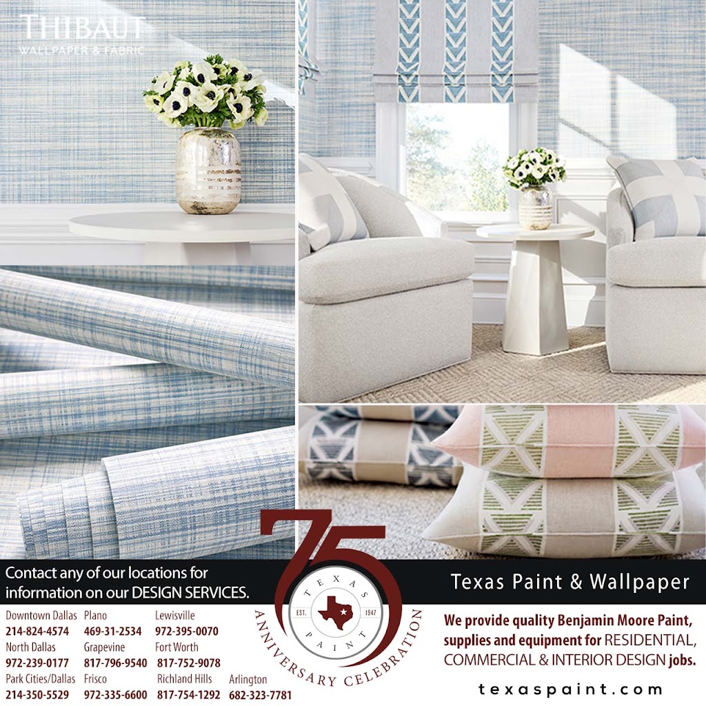 Texas Paint & Wallpaper | 7449 Airport Fwy, Richland Hills, TX 76118, USA | Phone: (817) 754-1292