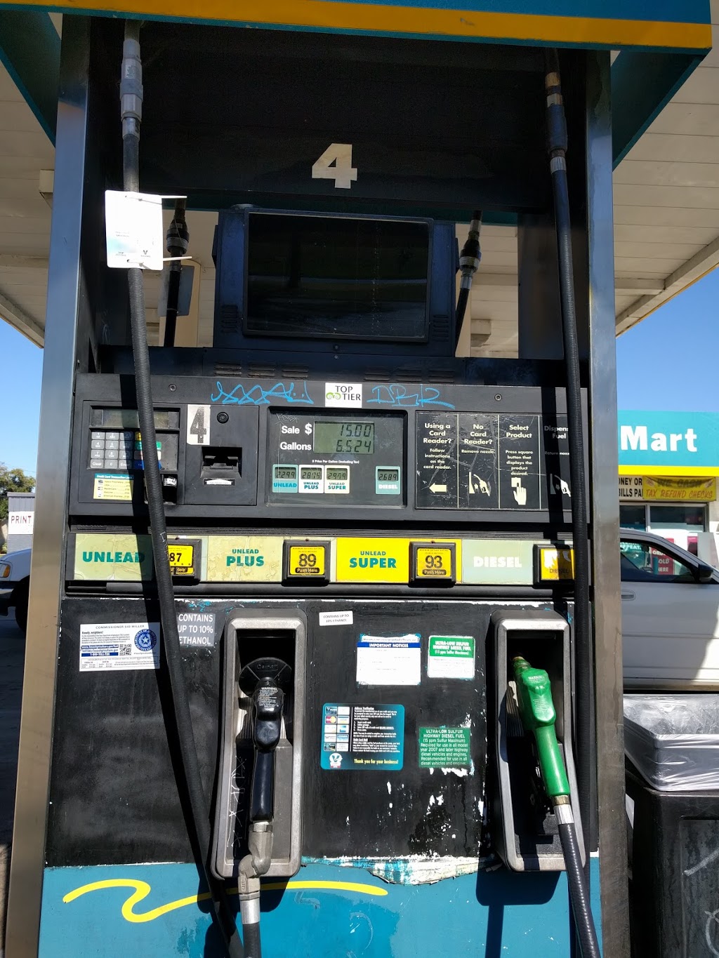 Valero | 4050 Gus Thomasson Rd, Mesquite, TX 75150, USA | Phone: (940) 627-2689