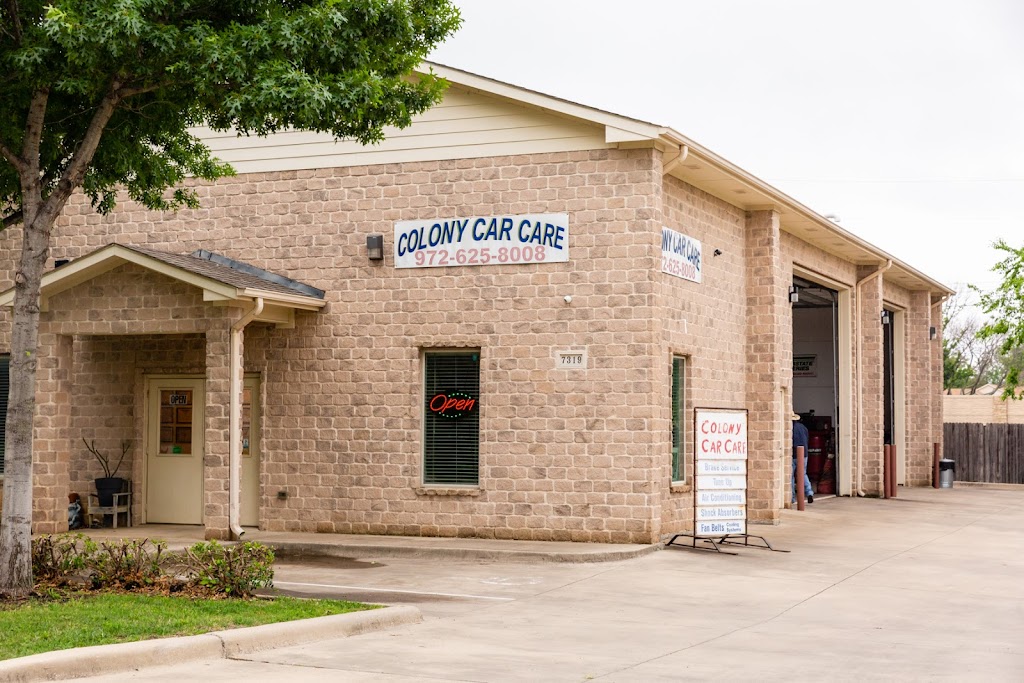 Colony Car Care | 7319 Elm St, The Colony, TX 75056, USA | Phone: (972) 625-8008