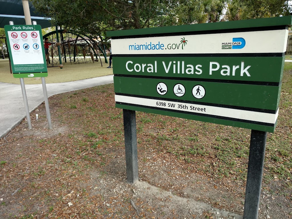 Coral Villas Park | 6398 SW 35th St, Miami, FL 33155, USA | Phone: (305) 274-9666