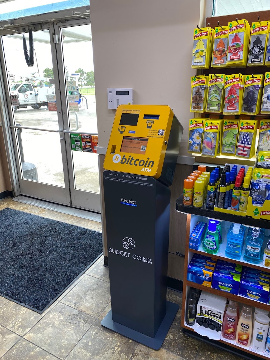 BudgetCoinz Bitcoin ATM | 21913 Gibraltar Rd, Flat Rock, MI 48134 | Phone: (800) 540-3220