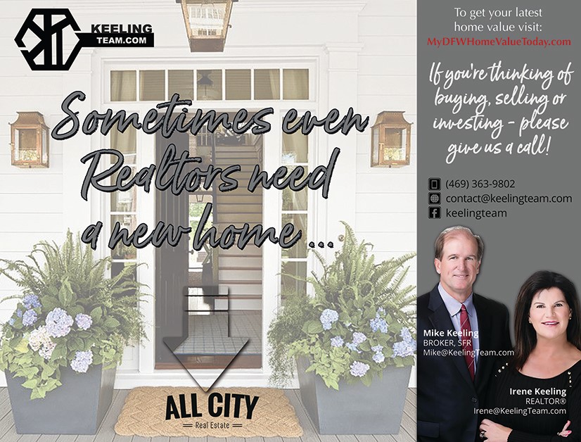 Keeling Team - All City Real Estate | 3921 Ashburton Way, Flower Mound, TX 75022, USA | Phone: (469) 363-9802