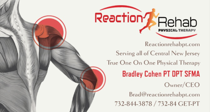 Reaction Rehab Physical Therapy | 67 Donaldson St, Highland Park, NJ 08904, USA | Phone: (732) 844-3878