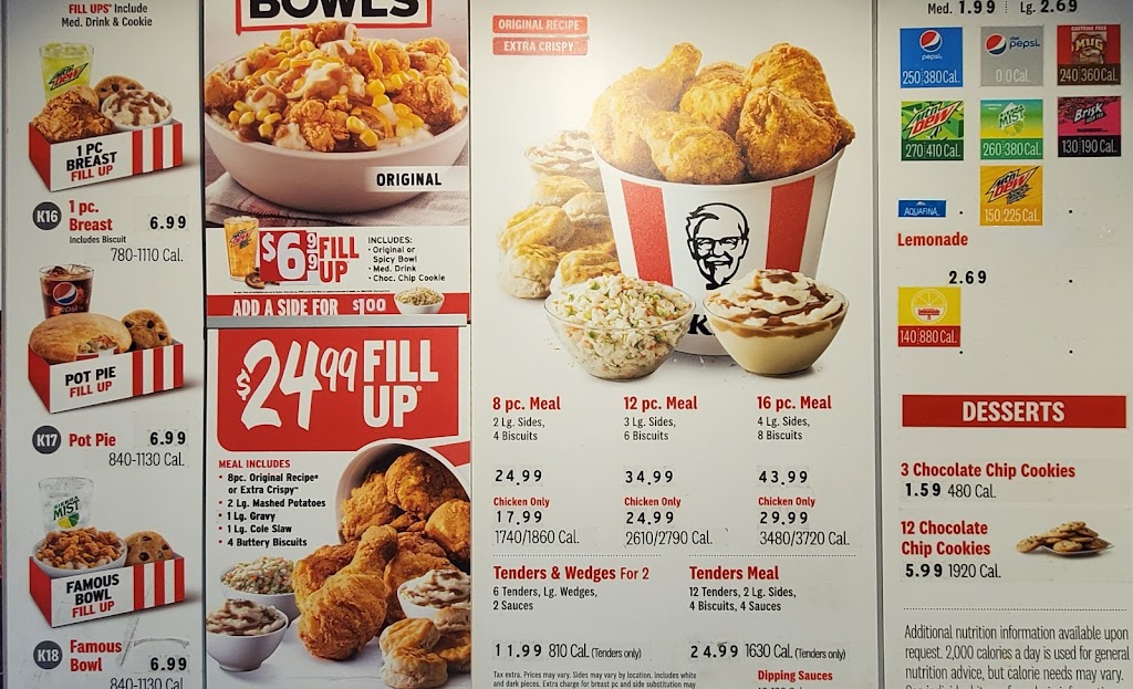 KFC | 849 S Baldwin Ave, Arcadia, CA 91007, USA | Phone: (626) 445-4700