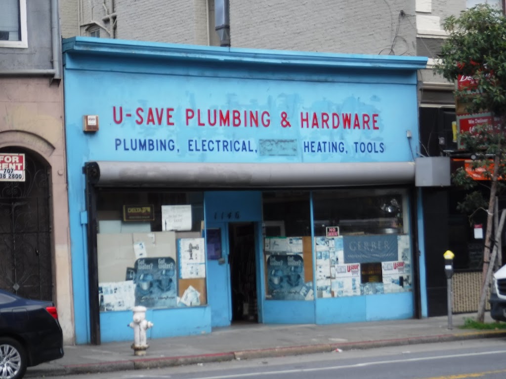 U Save Plumbing & Hardware | 1146 Valencia St, San Francisco, CA 94110, USA | Phone: (415) 282-2562