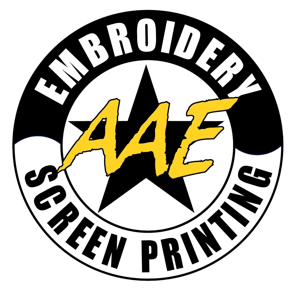 AAE Embroidery & Screen Printing, Inc. | 789 Woburn St #2, Wilmington, MA 01887, USA | Phone: (978) 657-0414