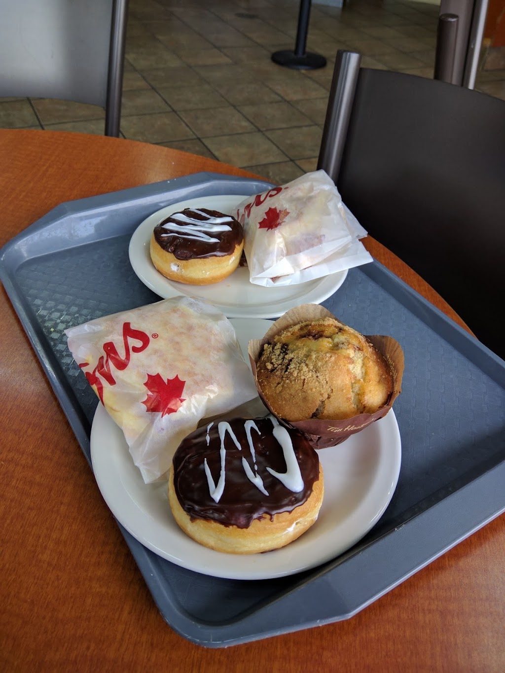 Tim Hortons | 21930 Allen Rd, Woodhaven, MI 48183, USA | Phone: (734) 692-1052