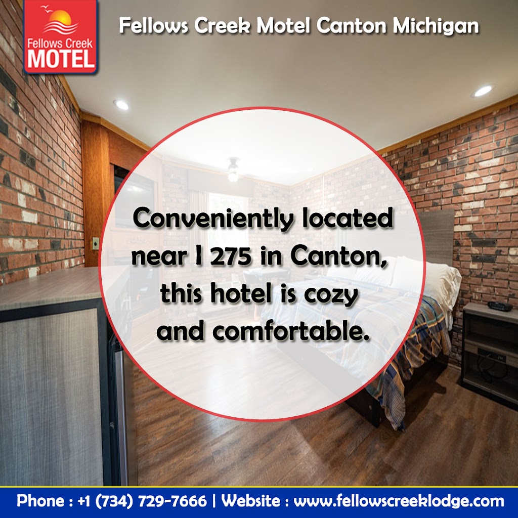 Fellows Creek Lodge Motel | 40064 Michigan Ave, Canton, MI 48188 | Phone: (734) 729-7666