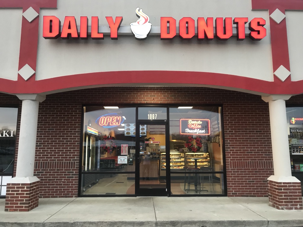 Daily Donuts | 1067 S Main St, Graham, NC 27253, USA | Phone: (336) 395-8319