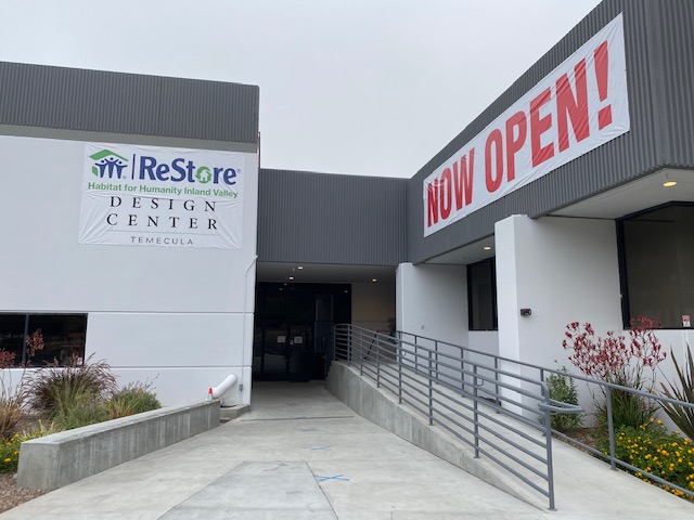 Habitat for Humanity Inland Valley Restore Design Center | 28410 Vincent Moraga Dr, Temecula, CA 92590, USA | Phone: (951) 676-1221