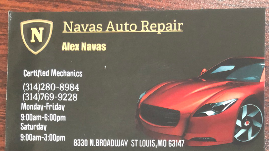 Navas Auto Repair | 8330 N Broadway, St. Louis, MO 63147, USA | Phone: (314) 769-9228