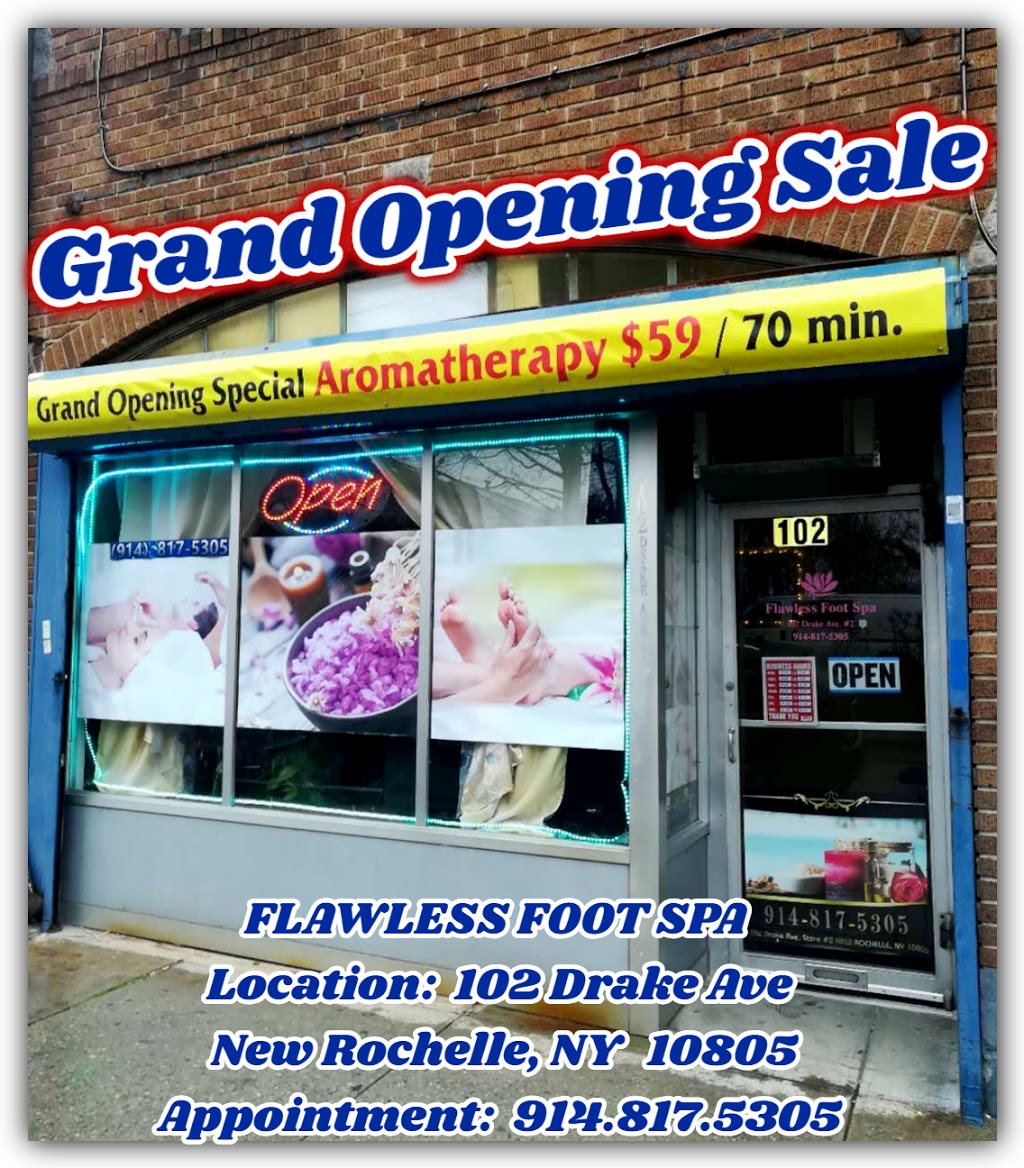 FLAWLESS FOOT SPA | 102 Drake Ave, New Rochelle, NY 10805, USA | Phone: (914) 817-5305