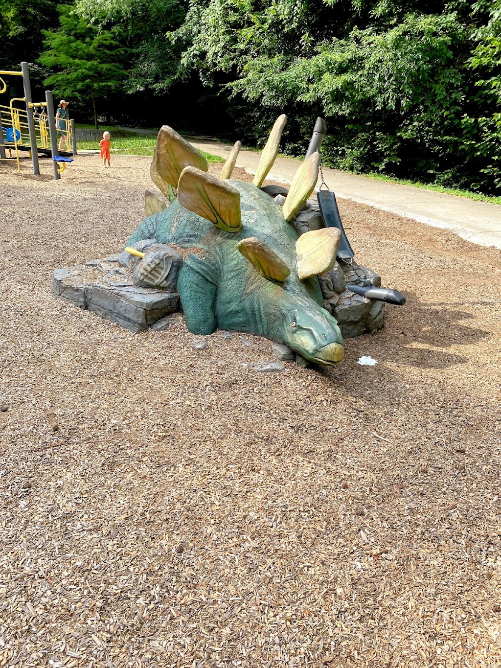 Dinosaur Playground Washington Park | 341 Park Blvd, Winston-Salem, NC 27127, USA | Phone: (336) 727-8000