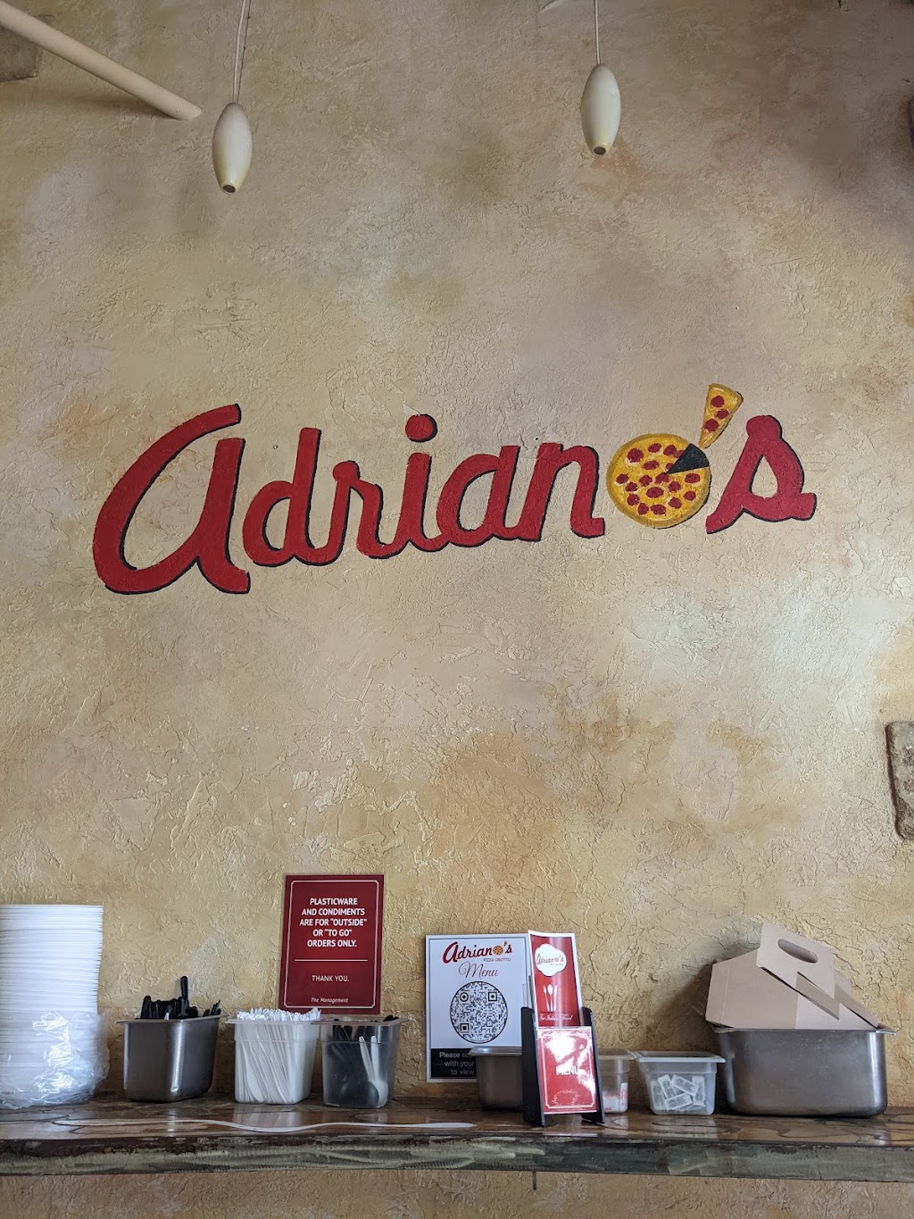 Adrianos Pizza Grotto | 5005 Willows Rd STE 211, Alpine, CA 91901, USA | Phone: (619) 659-8311