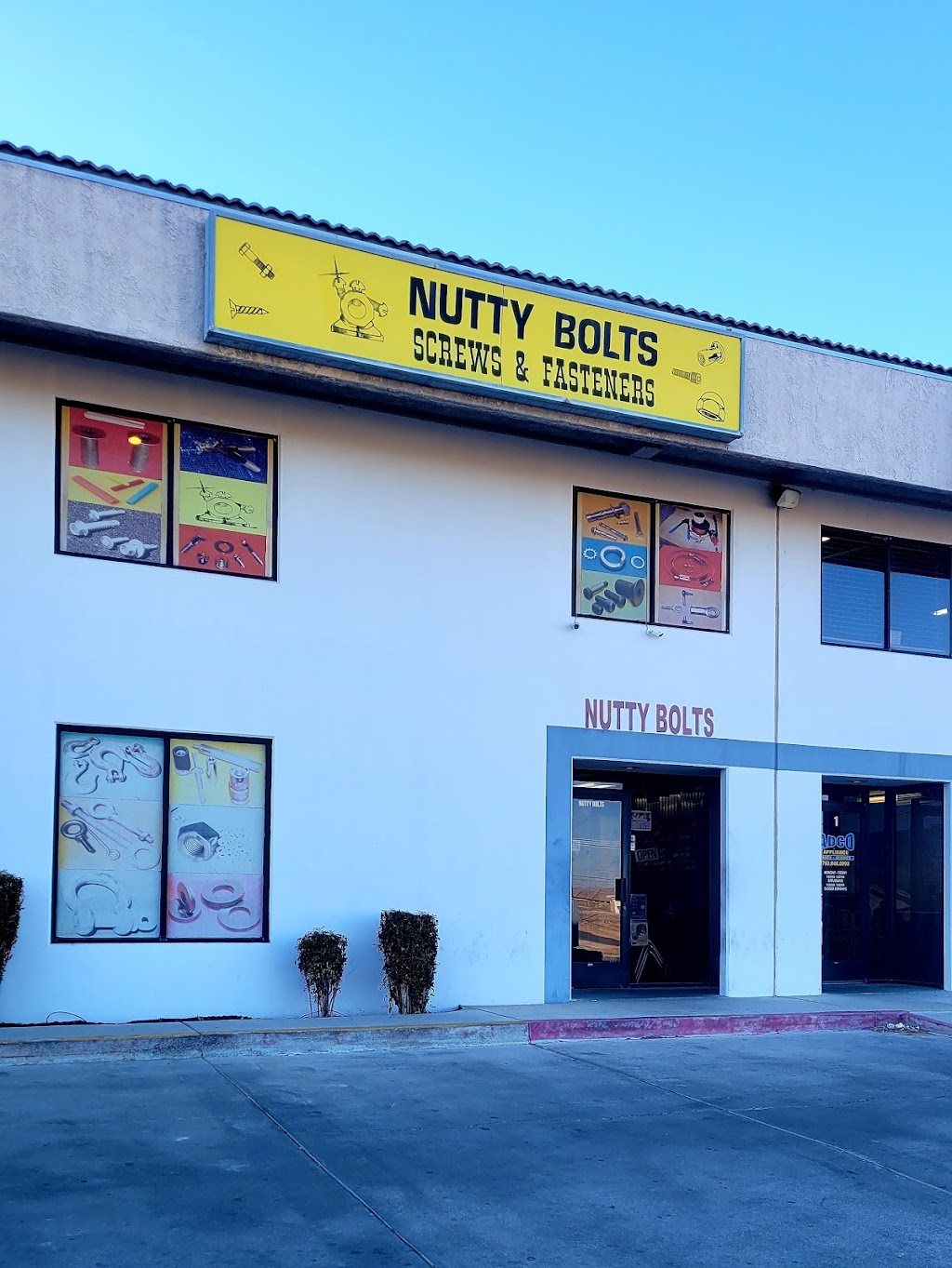 Nutty Bolts Industrial Hardware | 11126 I Ave #2, Hesperia, CA 92345 | Phone: (760) 948-2658