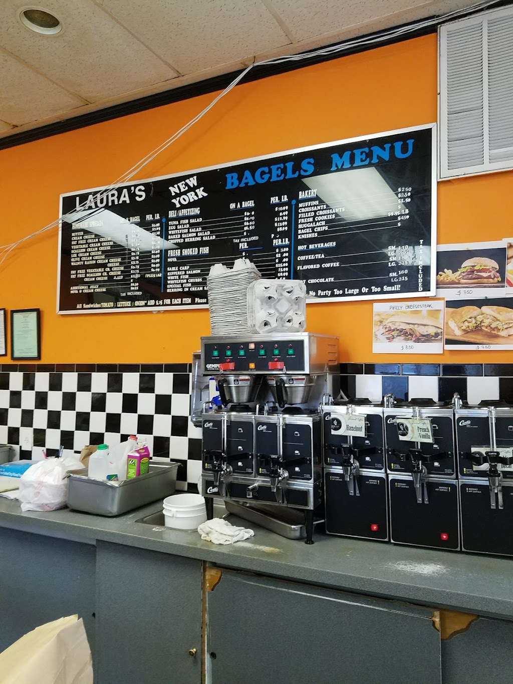 Sammys New York Bagels | 110 Centre Ave, New Rochelle, NY 10805 | Phone: (914) 235-7800
