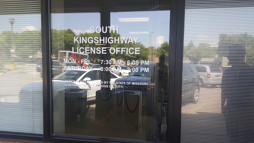South Kingshighway License Office | 4628 S Kingshighway Blvd, St. Louis, MO 63109, USA | Phone: (314) 752-3177