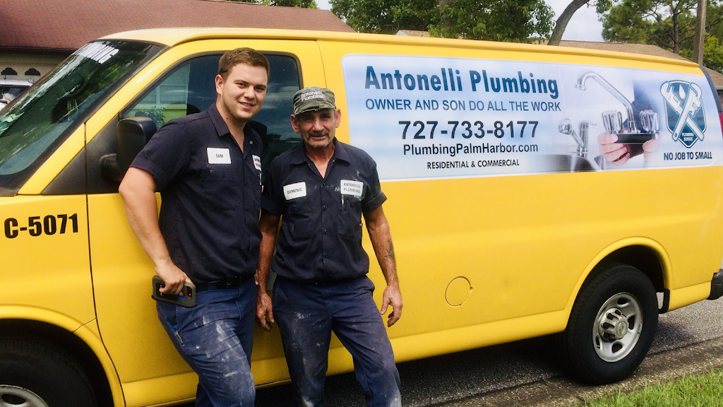 Antonelli Plumbing Inc. & Son | 749 Heathrow Ln, Palm Harbor, FL 34683, USA | Phone: (727) 733-8177