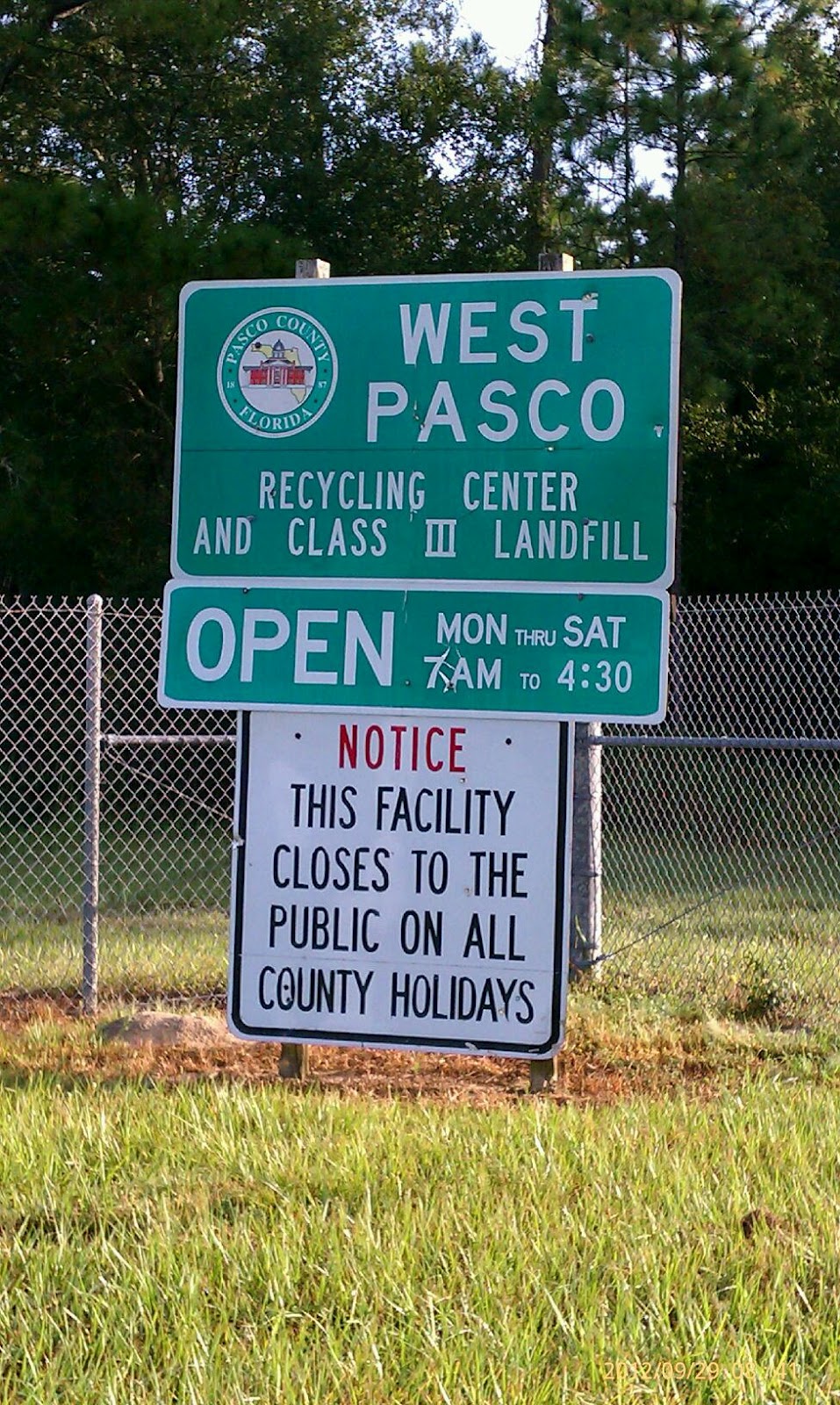 Solid Waste & Resource Recovery | 14230 Hays Rd, Spring Hill, FL 34610, USA | Phone: (727) 857-2780