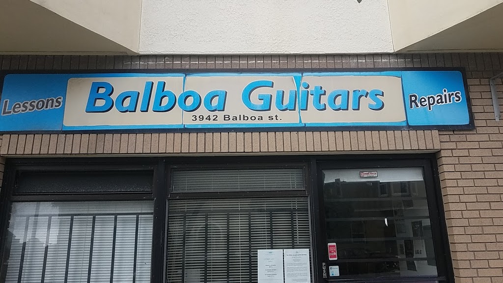 Balboa Guitars | 3942 Balboa St, San Francisco, CA 94121, USA | Phone: (415) 221-3920