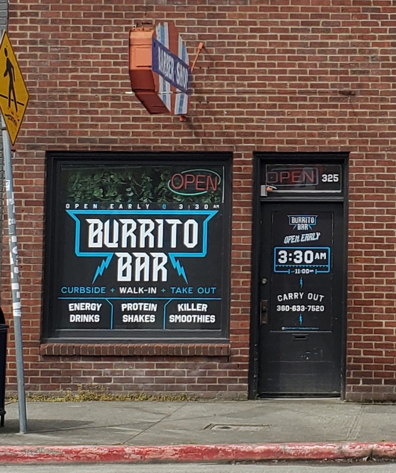 Burrito Bar | 325 N Callow Ave, Bremerton, WA 98312, USA | Phone: (360) 633-7520