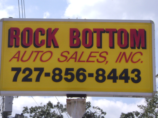 Rock Bottom Auto Sales | 11643 State Rd 52, Hudson, FL 34669, USA | Phone: (727) 856-8443