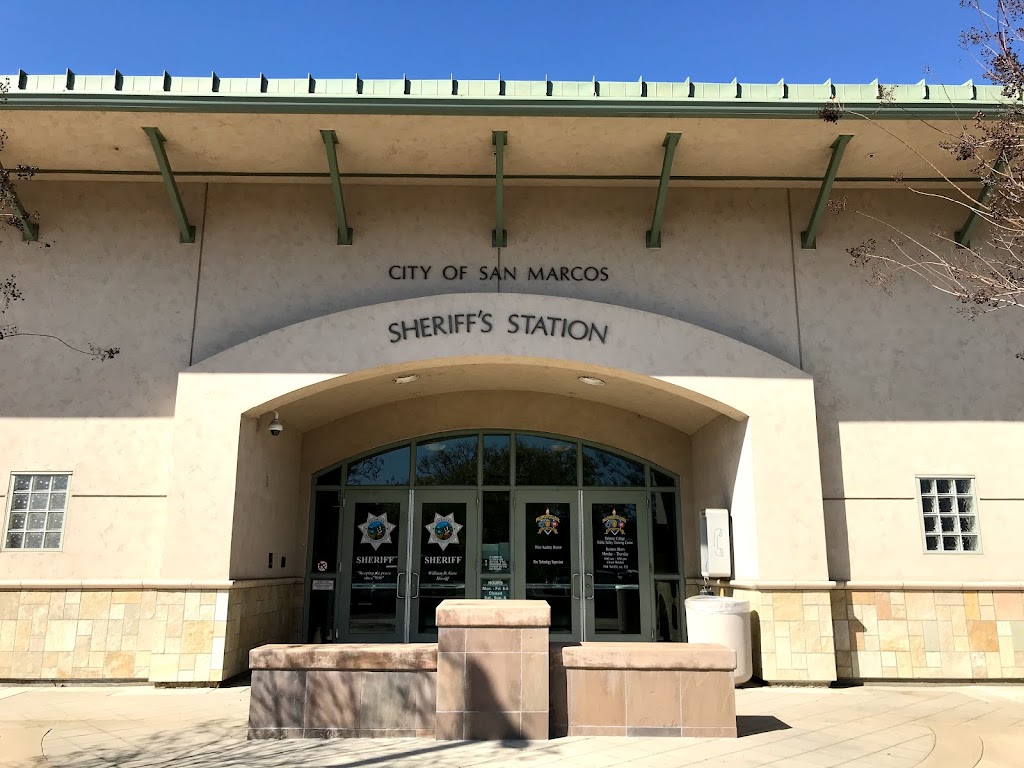 San Diego County Sheriff - San Marcos Station | 182 Santar Pl, San Marcos, CA 92069, USA | Phone: (760) 510-5200