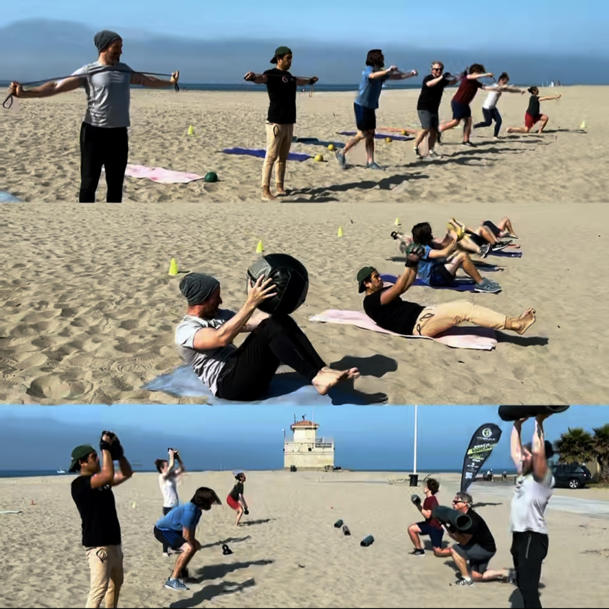 Mainsource Fitness Beach Bootcamp | 6900 Trolleyway S, Playa Del Rey, CA 90293, USA | Phone: (310) 750-3212