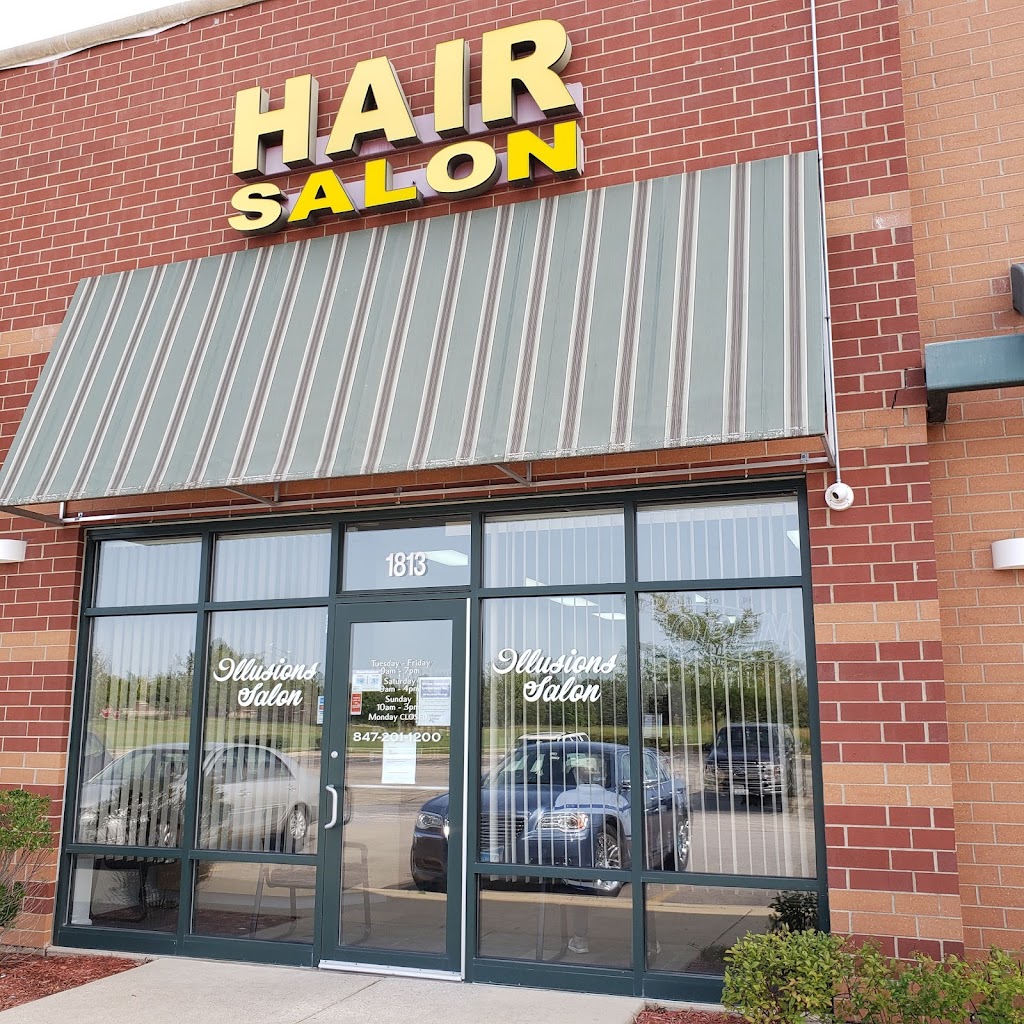 Illusions Salon Co | 1813 S Cedar Lake Rd, Round Lake, IL 60073, USA | Phone: (847) 201-1200