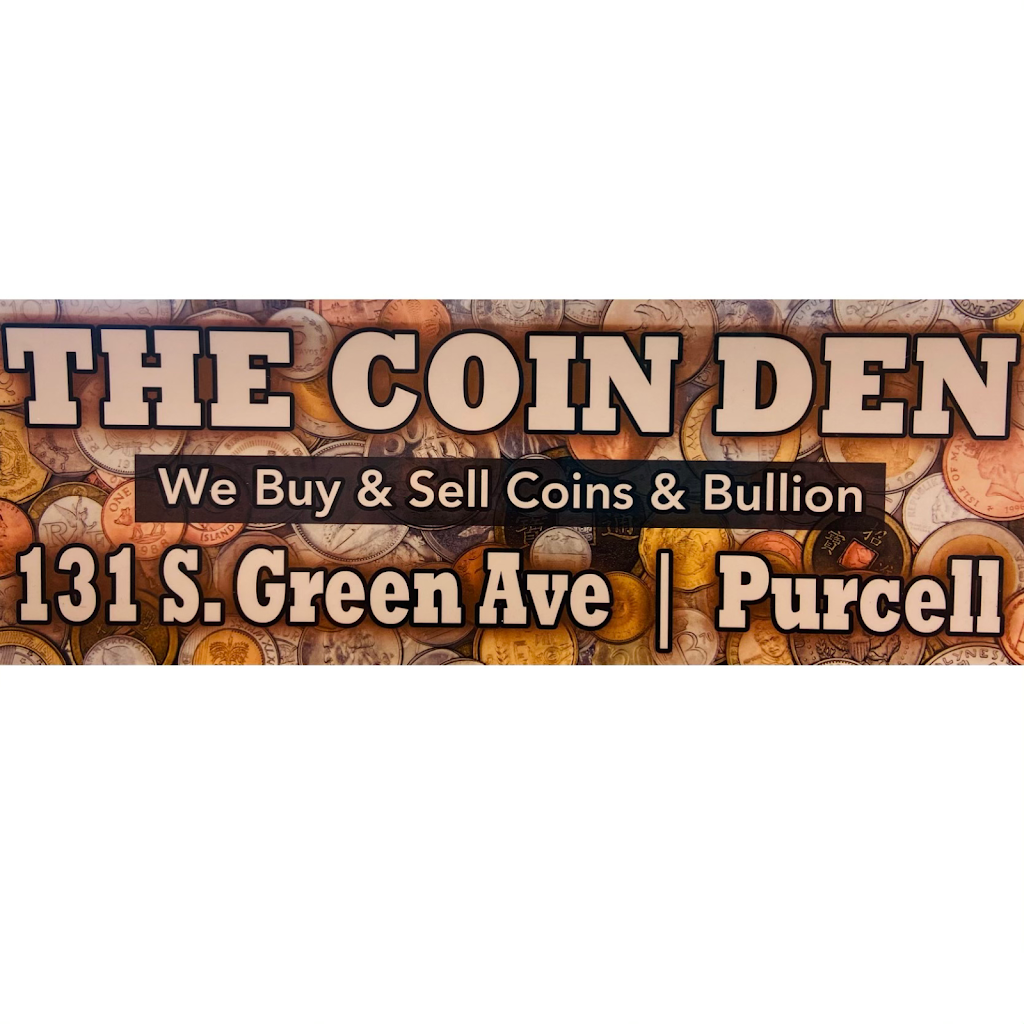 The Coin Den | 131 S Green Ave, Purcell, OK 73080, USA | Phone: (580) 823-2632