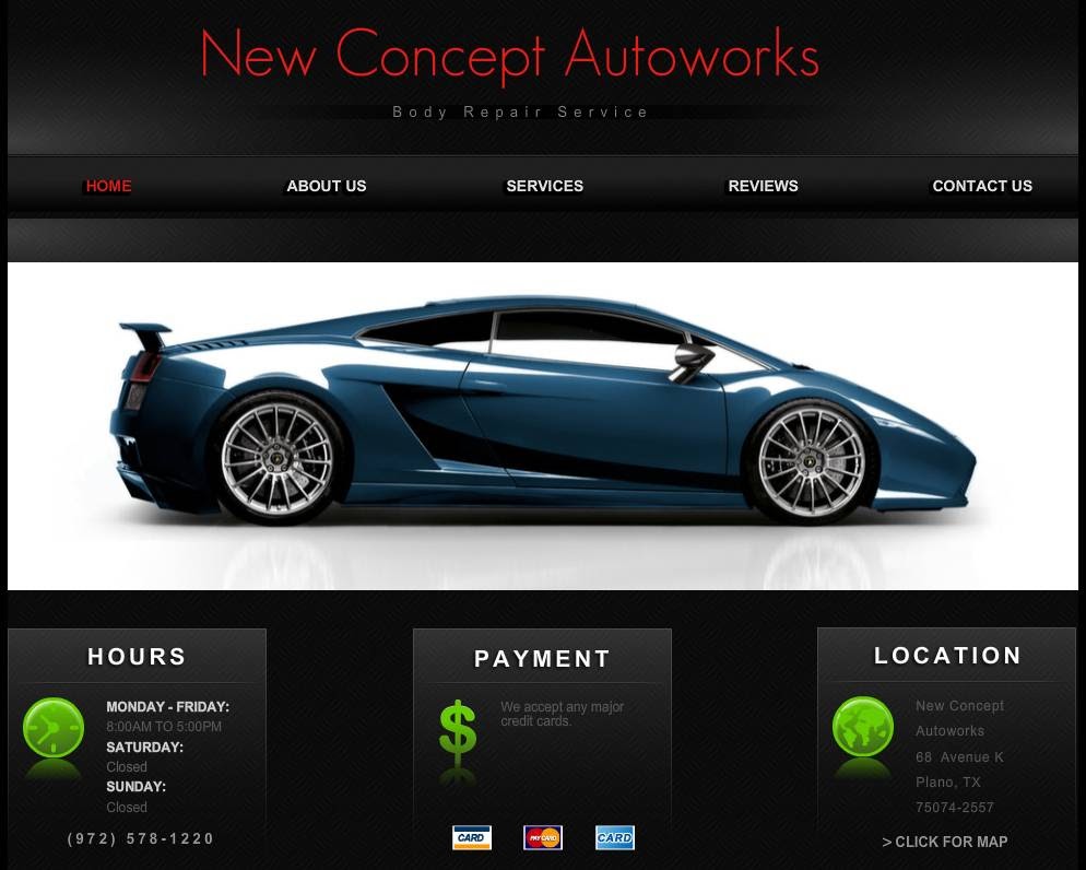New Concept Autoworks | 6800 K Ave, Plano, TX 75074, USA | Phone: (972) 578-1220