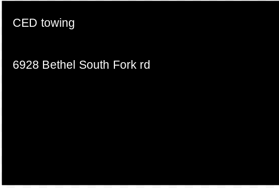 CED Towing | 6928 Bethel South Fork Rd, Graham, NC 27253, USA | Phone: (336) 270-2813