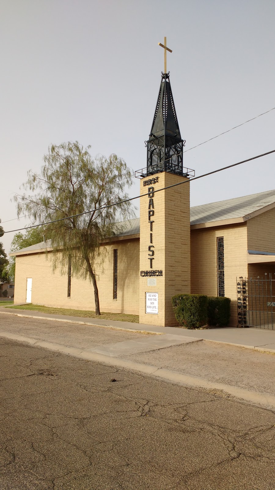 First Baptist Church | 395 W Lindbergh Ave, Coolidge, AZ 85128, USA | Phone: (520) 723-3983