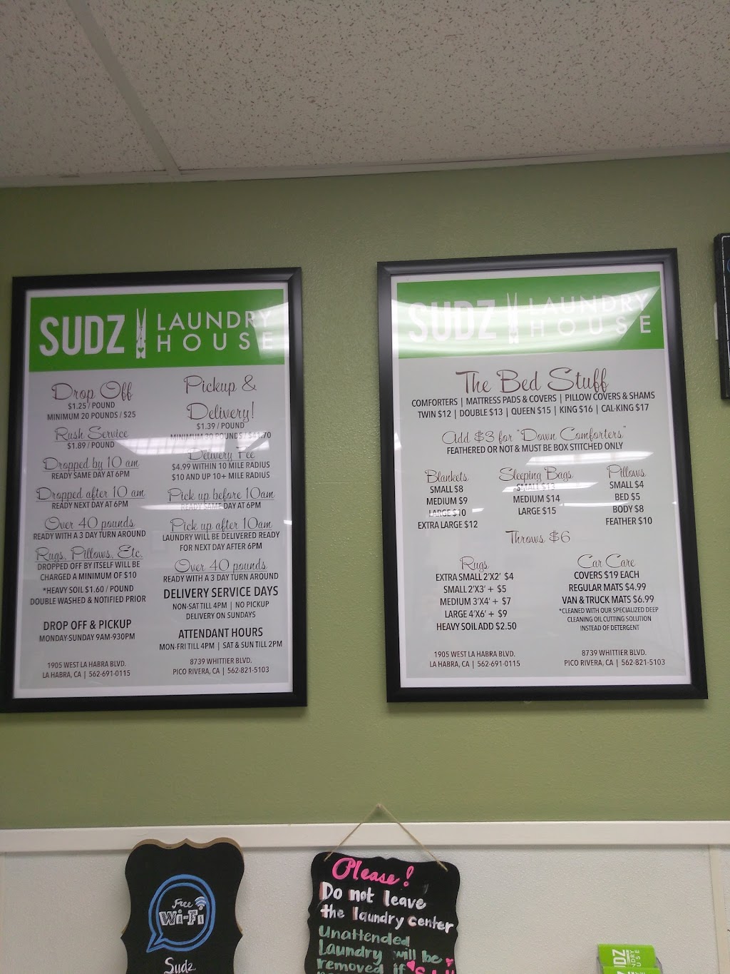 Sudz Laundry House - Pico Rivera | 8739 Whittier Blvd, Pico Rivera, CA 90660, USA | Phone: (562) 821-5103