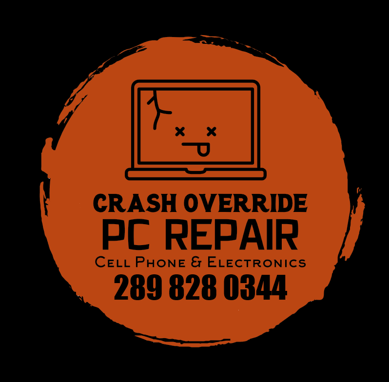 Crash Override PC Repair, Cell Phone & Electronics Repair | 4869 Hillside Dr, Beamsville, ON L0R 1B6, Canada | Phone: (289) 828-0344